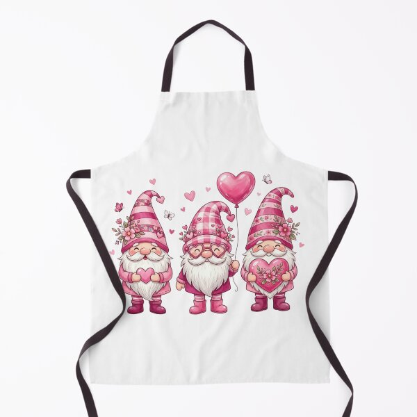 Item preview, Cute Valentine Gnomes Pink Heart Balloon Spring Love designed and sold by raedattia.