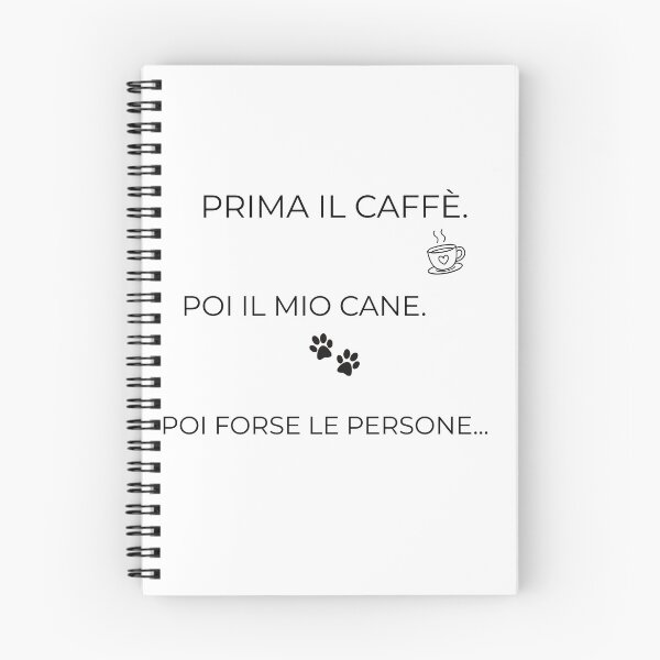 Item preview, Prima Il Caffè Poi Il Cane Poi Forse Le Persone - Tazza e Maglietta designed and sold by Lecallecreation.