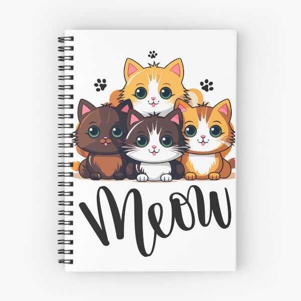 Item preview, Cute Meow Cats | Funny Cat Lover T-Shirt designed and sold by bloombyomnia.