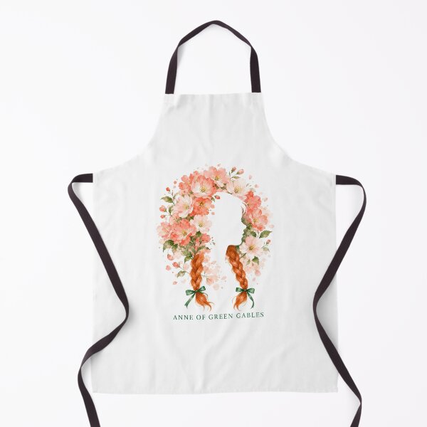 Item preview, Anne of Green Gables – Watercolor Blossom Silhouette designed and sold by Fenay Designs.