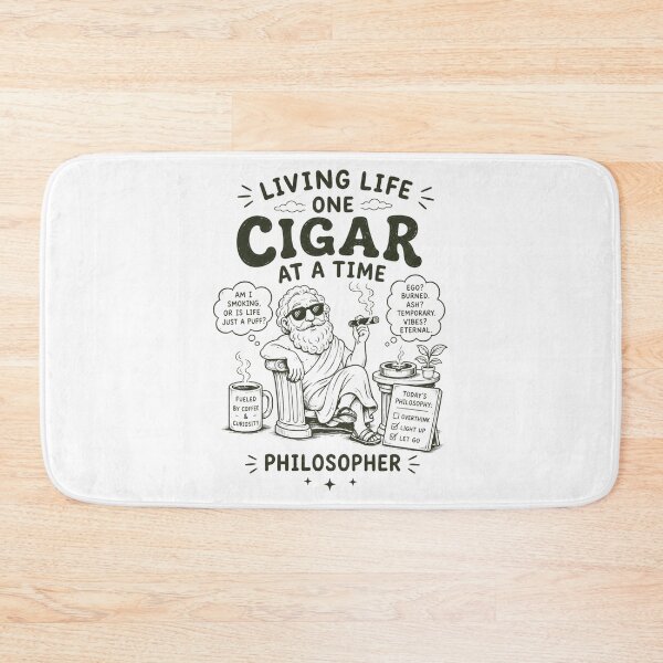 Item preview, Living life one cigar at a time philosopher designed and sold by Peerless-Prime.