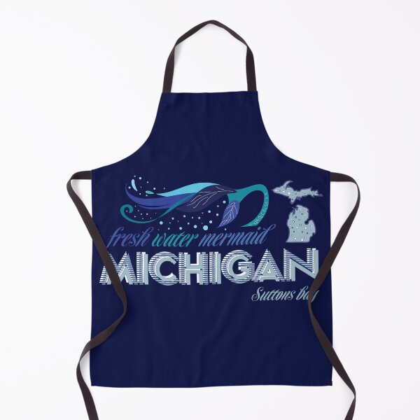 Item preview, Freshwater Mermaid Michigan – Suttons Bay | Original Michigan Artwork designed and sold by FreshWaterWares.