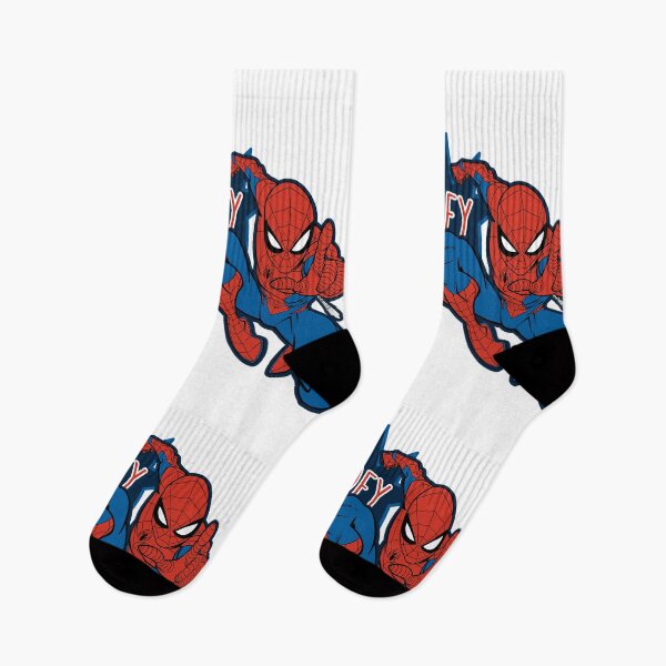 Item preview, Kawaii Spidey Web Slinger Comic Superhero Cartoon Art designed and sold by Krasnovaovaova.