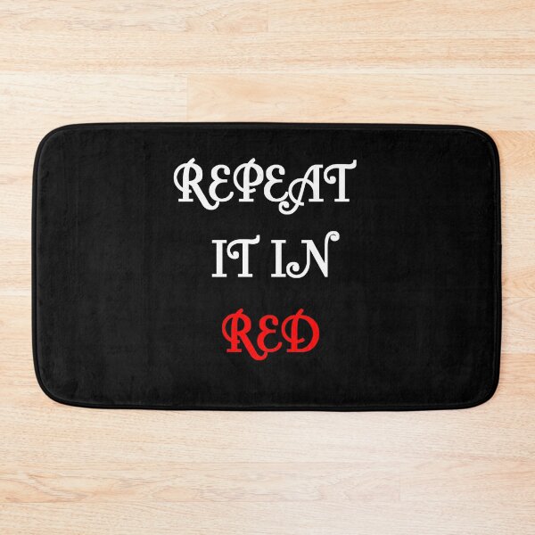 Item preview, Repeat it in Red designed and sold by zareworks.