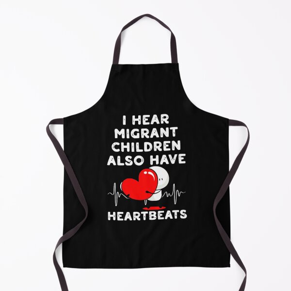 Item preview, I Hear Migrant Children Also Have Heartbeats Human Rights Statement designed and sold by DarylPope.
