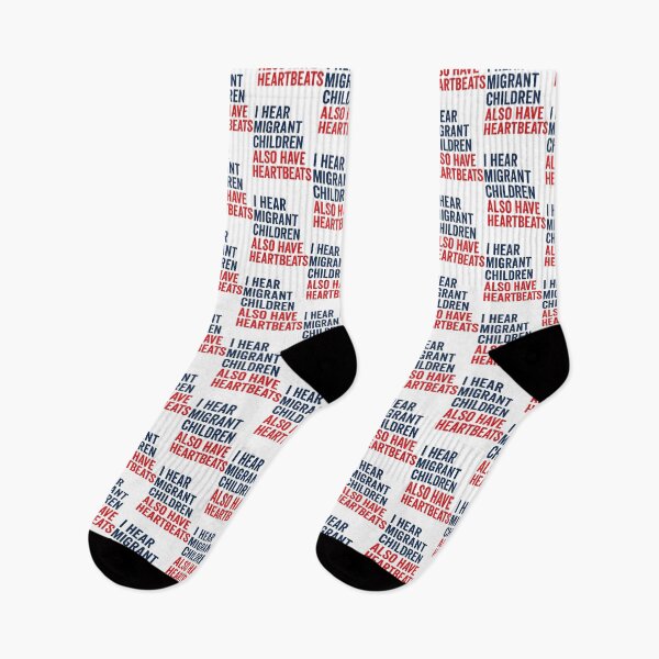 Item preview, I Hear Migrant Children Also Have Heartbeats Human Rights Protest designed and sold by DarylPope.