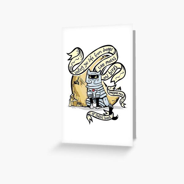 KEEPING YOU SAFE FROM DANGER Greeting Card