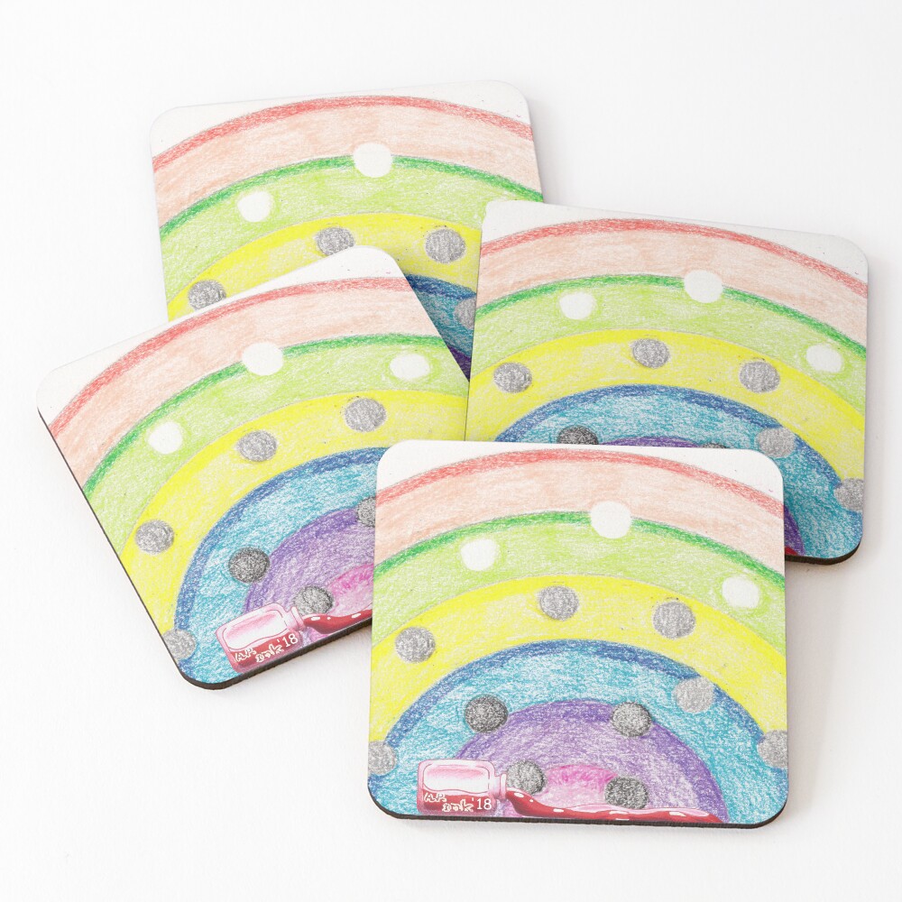 Item preview, Coasters (Set of 4) designed and sold by A-P-Ink.