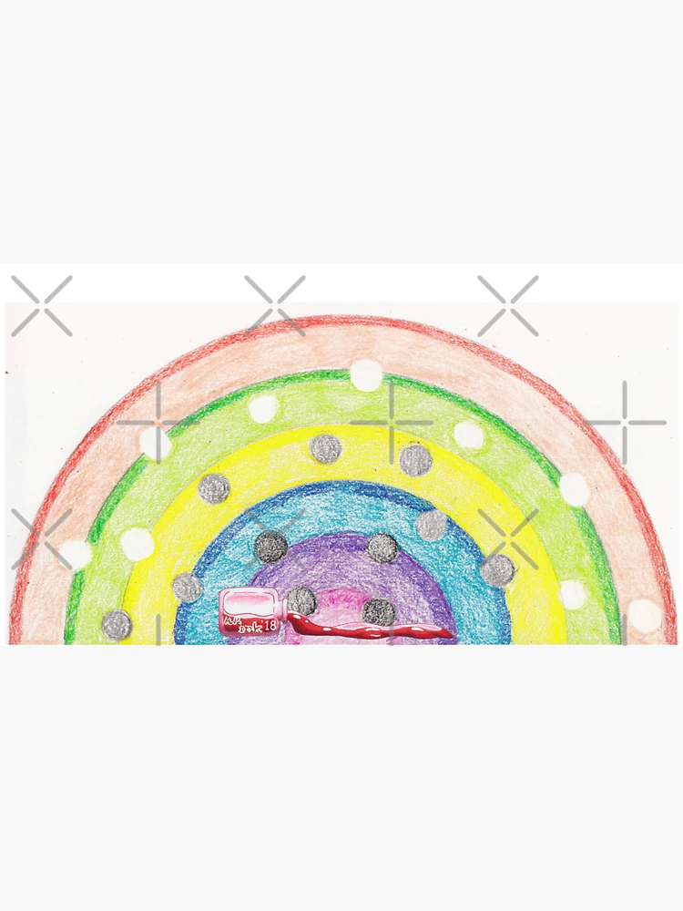Thumbnail 3 of 3, Cap, Watermelon Rainbow designed and sold by A-P-Ink.