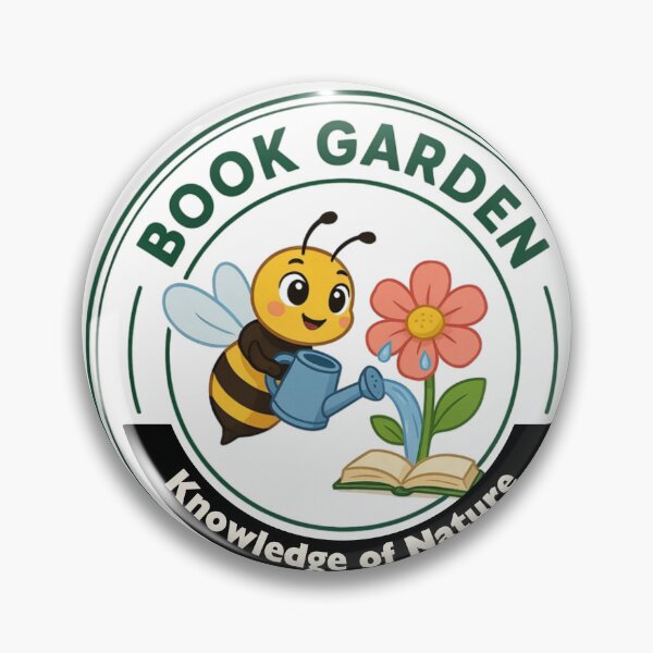 Item preview, Book Garden: Knowledge of nature slogen designed and sold by Queen-Sheeba.