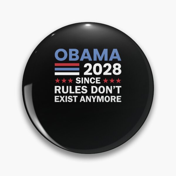 Item preview, Obama 2028 Since Rules Don't Exist Anymore Political Satire designed and sold by DarylPope.