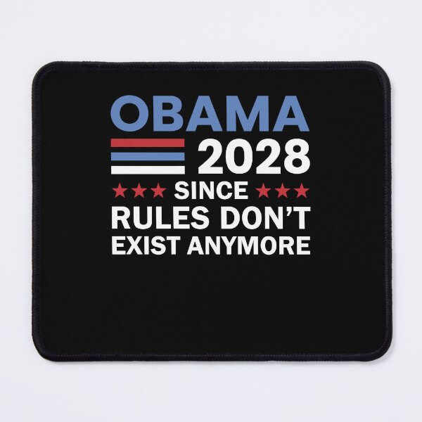 Item preview, Obama 2028 Since Rules Don't Exist Anymore Political Satire designed and sold by DarylPope.