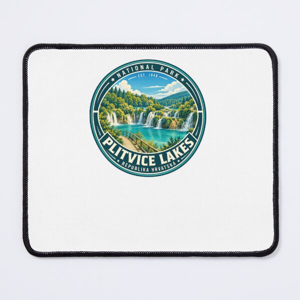 Item preview, Plitvice Lakes National Park Republika Hrvatska Est 1949 Travel Hiking Souvenir Vacation designed and sold by Simsimah26Parks.