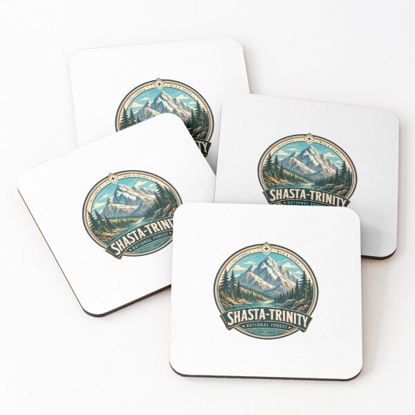 Item preview, California Wild & Scenic Shasta-Trinity National Forest Est. 1905 Hiking Camping Explorer designed and sold by Simsimah26Parks.