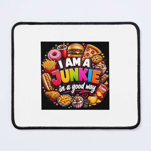 Item preview, I Am a Junkie... In a Good Way! Funny Foodie Xquizite Products| designed and sold by XquizteProducts.