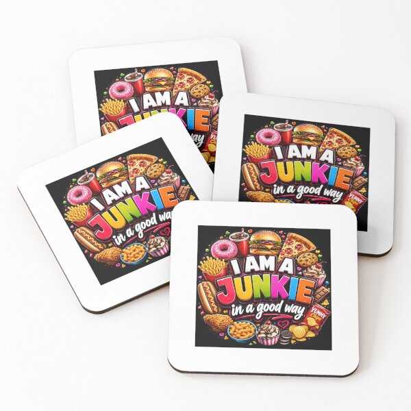 Item preview,  I Am a Junkie... In a Good Way!  Funny Foodie Xquizite Products|  designed and sold by XquizteProducts.