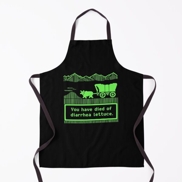 Item preview, You Have Died of Diarrhea Lettuce Oregon Retro Trail designed and sold by DarylPope.