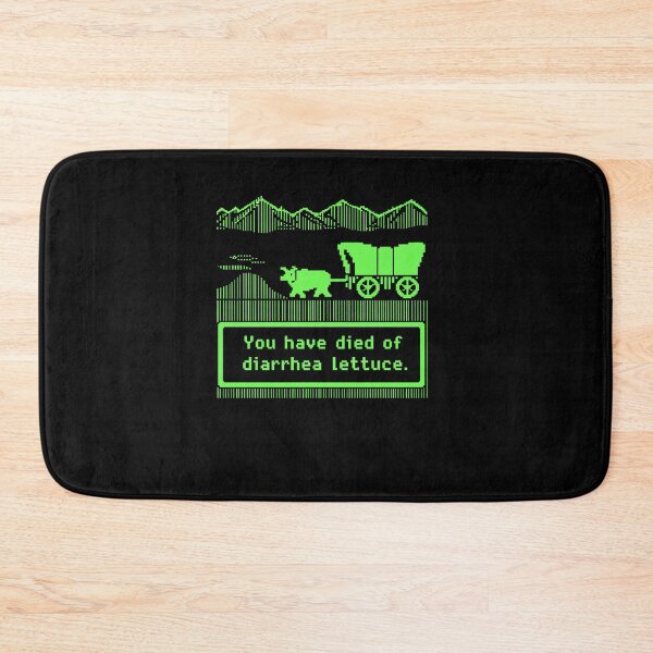Item preview, You Have Died of Diarrhea Lettuce Oregon Retro Trail designed and sold by DarylPope.
