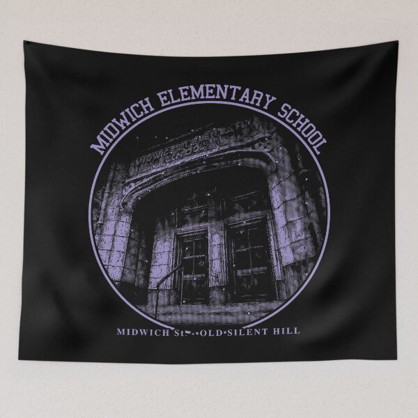 Item preview, Silent Hill 1 1999 Midwich Elementary School designed and sold by Power Up Prints.