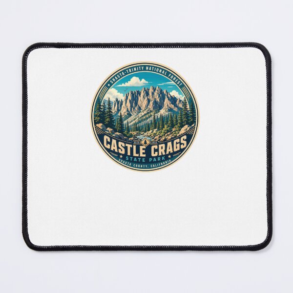Item preview, Shasta-Trinity National Forest Castle Crags State Park Shasta County California Travel Hiking Outdoor designed and sold by Simsimah26Parks.