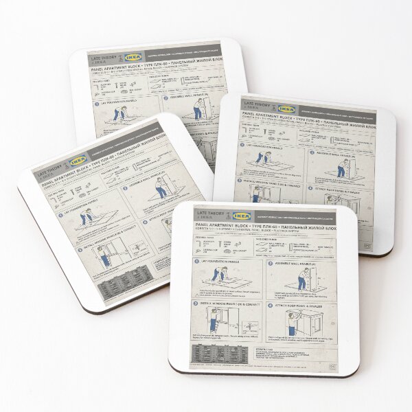 Item preview, IKEA Assembly Manual – Panel Apartment Block designed and sold by Late Theory.