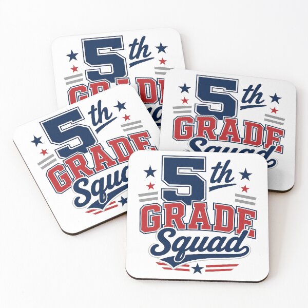 Item preview, 5th Grade Squad Retro Back to School Student Teacher T-Shirt designed and sold by FestivityFinds.