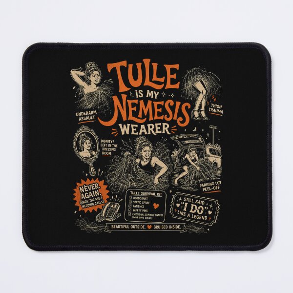 Item preview, Tulle is my nemesis wearer designed and sold by Peerless-Prime.