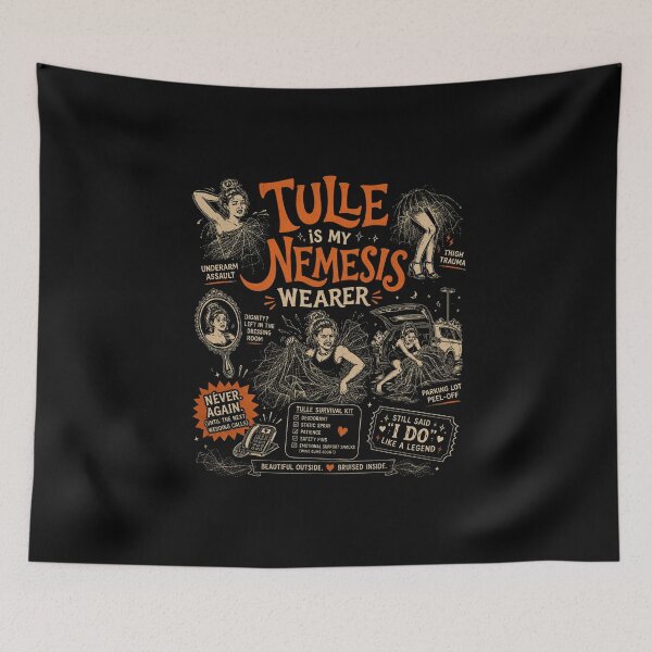 Item preview, Tulle is my nemesis wearer designed and sold by Peerless-Prime.