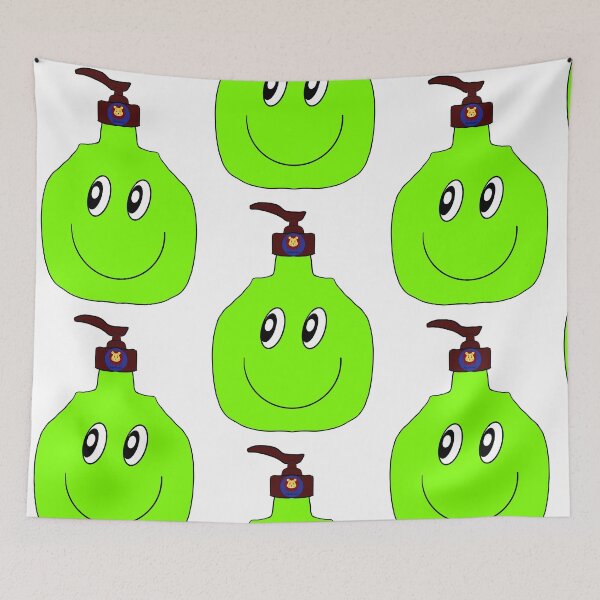 Item preview, Smiley hand wash guy designed and sold by Aqualionyx.