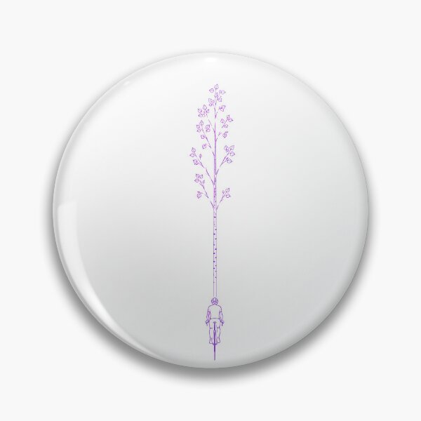 Item preview, The Long Ride — Birch Trail pink designed and sold by WanderEastArt.