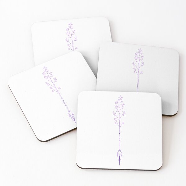 Item preview, The Long Ride — Birch Trail pink designed and sold by WanderEastArt.