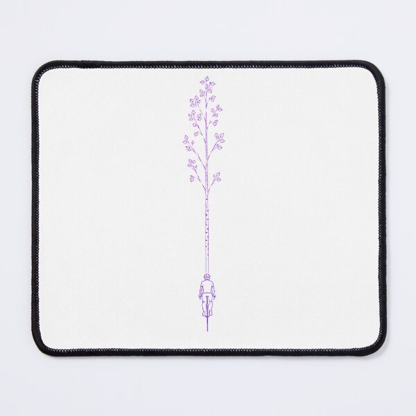 Item preview, The Long Ride — Birch Trail pink designed and sold by WanderEastArt.