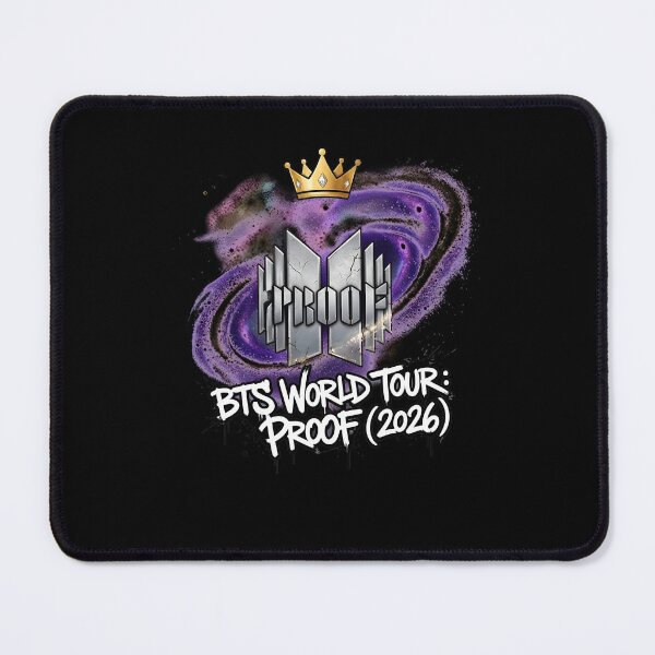 Item preview, Proof BTS World Tour 2026 Inspired Purple Galaxy Fan Graphic designed and sold by DarylPope.