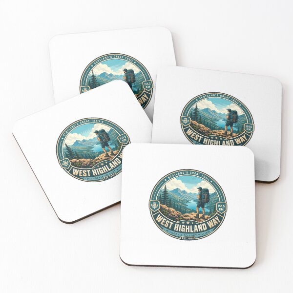 Item preview, West Highland Way Scotland's Great Trail Hiker Walker Milngavie To Fort William 154.5 Km Est. 1980 designed and sold by Simsimah26Parks.