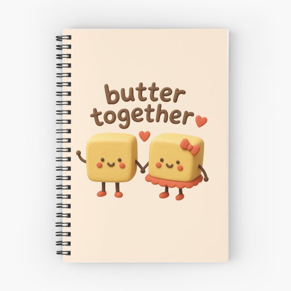 Item preview, Butter Together | Cute Kawaii Butter Couple | Funny Food Pun Love Design designed and sold by Eathusiast.