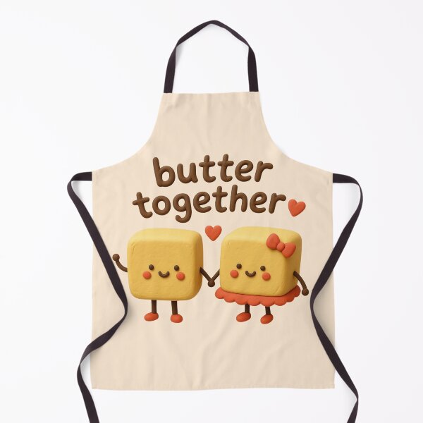 Item preview, Butter Together | Cute Kawaii Butter Couple | Funny Food Pun Love Design designed and sold by Eathusiast.