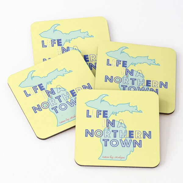 Item preview, Life in a Northern Town – Suttons Bay | Northern Michigan Artwork designed and sold by FreshWaterWares.