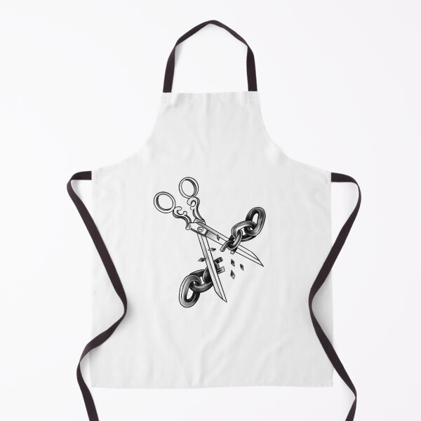 Item preview, Vintage Scissors Cutting Chains - Freedom & Liberation Art designed and sold by suzysworld.