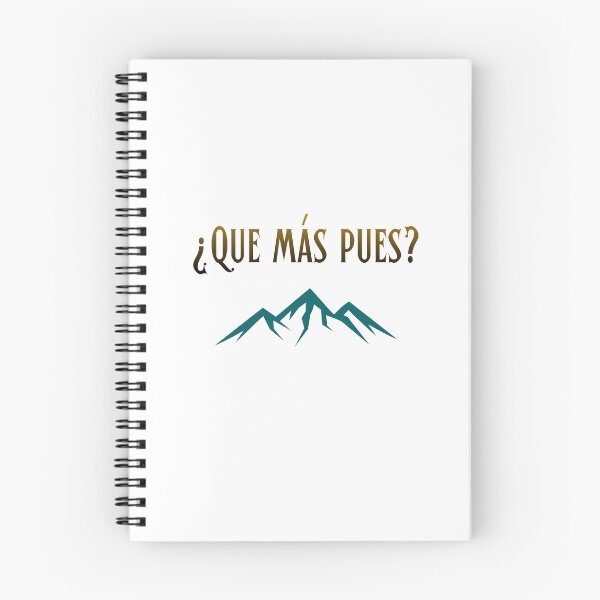 Item preview, Que Mas Pues - Colombian Paisa Slang and Mountains designed and sold by chicaneo.