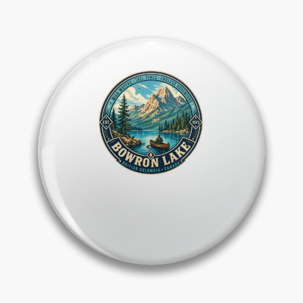 Item preview, Bowron Lake British Columbia Canada Est. 1975 Wild Waters Tall Pines Endless Adventure Outdoor Enthusiast Travel designed and sold by Simsimah26Parks.