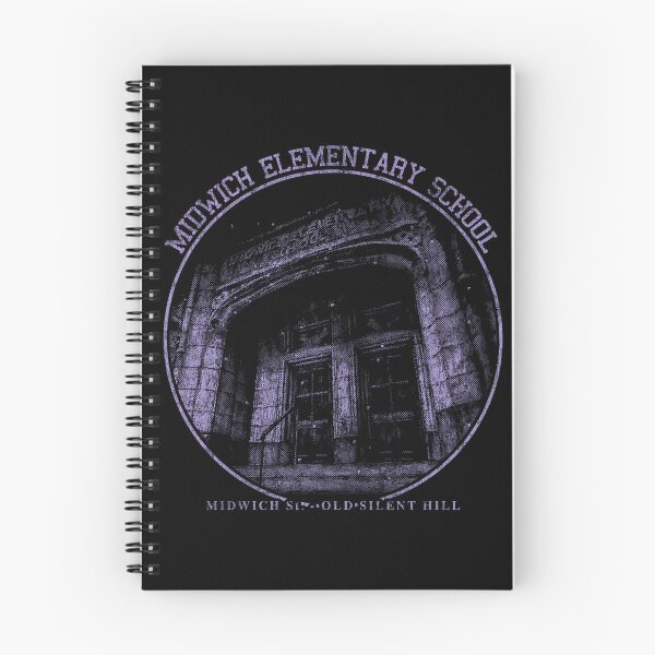 Item preview, Silent Hill 1 1999 Midwich Elementary School Distressed designed and sold by Power Up Prints.