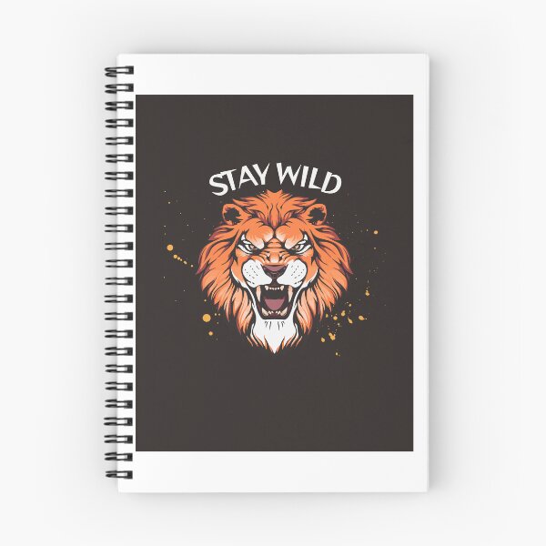 Item preview, Stay Wild Roaring Lion Graphic T-Shirt | Bold Wildlife Streetwear Design designed and sold by Printyxo.