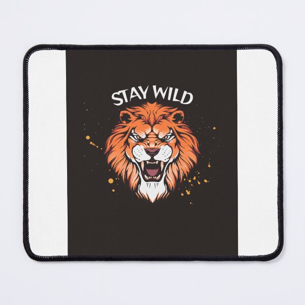 Item preview, Stay Wild Roaring Lion Graphic T-Shirt | Bold Wildlife Streetwear Design designed and sold by Printyxo.