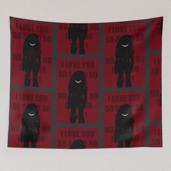 Item preview, obsession nikki in shadows (creepy smile blood splatters) designed and sold by Soulfate.