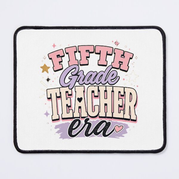 Item preview, Fifth Grade Teacher Era Retro Back to School Teacher T-Shirt designed and sold by FestivityFinds.