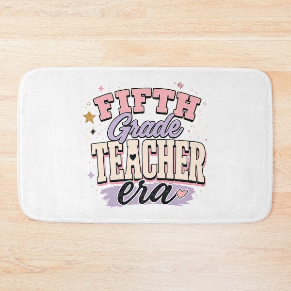 Item preview, Fifth Grade Teacher Era Retro Back to School Teacher T-Shirt designed and sold by FestivityFinds.