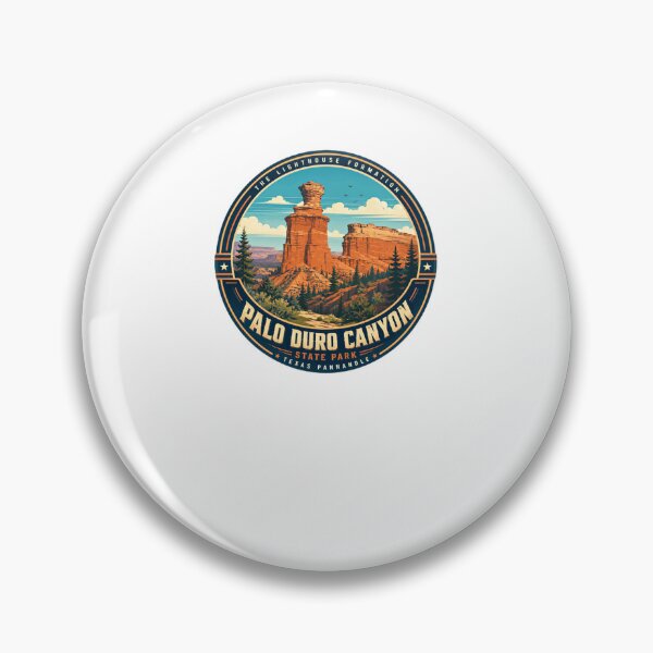 Item preview, The Lighthouse Formation Palo Duro Canyon State Park Texas Panhandle Travel Hiking designed and sold by Simsimah26Parks.