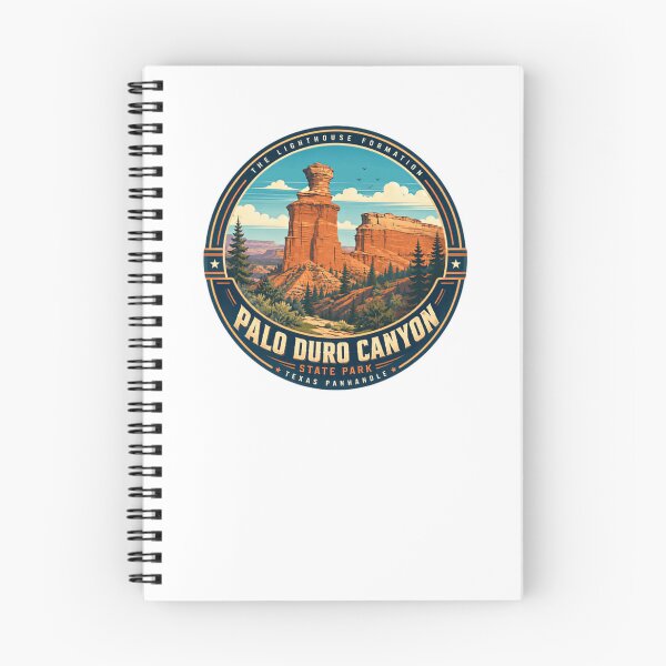 Item preview, The Lighthouse Formation Palo Duro Canyon State Park Texas Panhandle Travel Hiking designed and sold by Simsimah26Parks.