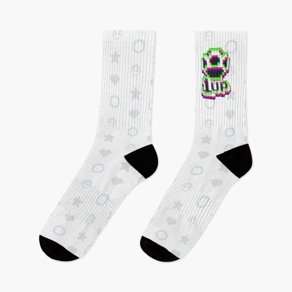 Item preview, 1up Mushroom Negative Synthwave 2 designed and sold by animinimal.