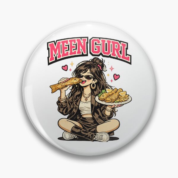 Item preview, Meen Gurl Funny Malayalam Fish Pun Kerala Humor Desi Foodie Gift T-Shirt designed and sold by SHREE ART STUDIO.